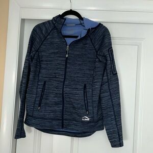 ll bean fleece zip up hoodie